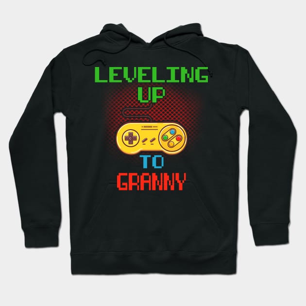 Promoted To Granny T-Shirt Unlocked Gamer Leveling Up Hoodie by wcfrance4